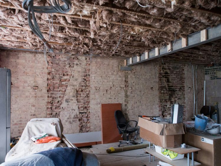 Basement renovation