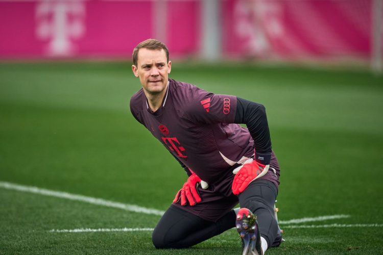Manuel Bayern’s Goalkeeper Out with a Calf Injury.