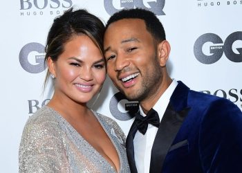 Chrissy Teigen and husband