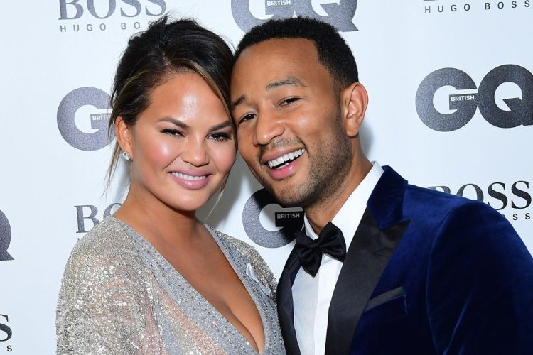 Chrissy Teigen and husband
