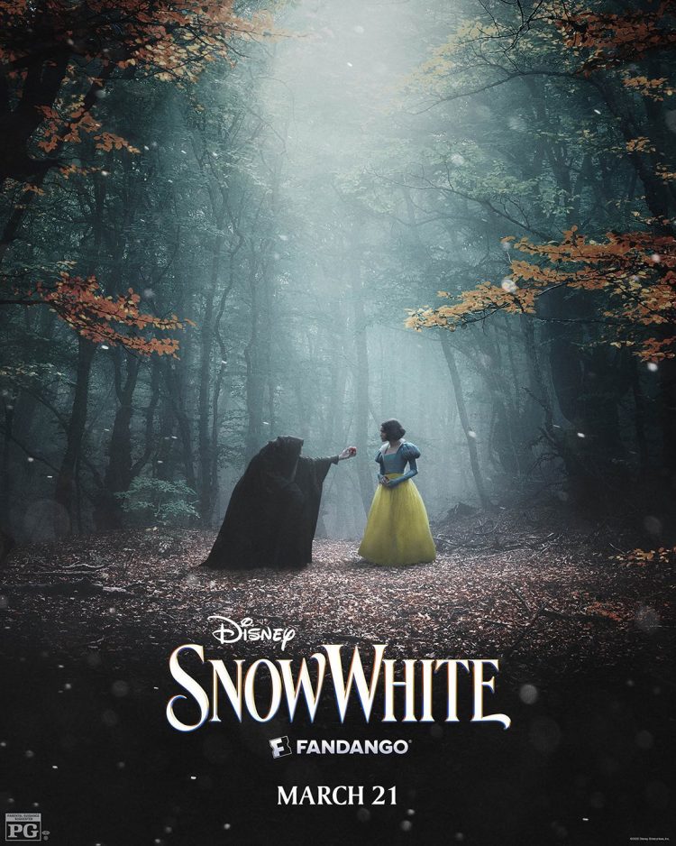 New Posters Release Disney’s Live-Action ‘Snow White’ for 2025
