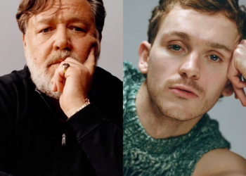 Russell Crowe and Harry Lawtey
