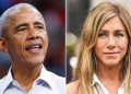 barack obama and jennifer aniston