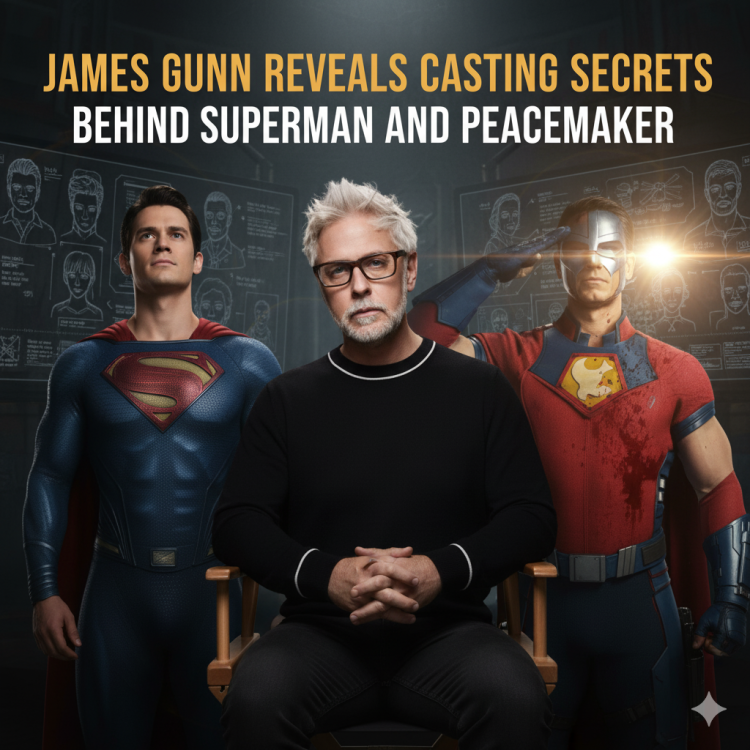 James Gunn Reveals Casting Secrets Behind Superman and Peacemaker