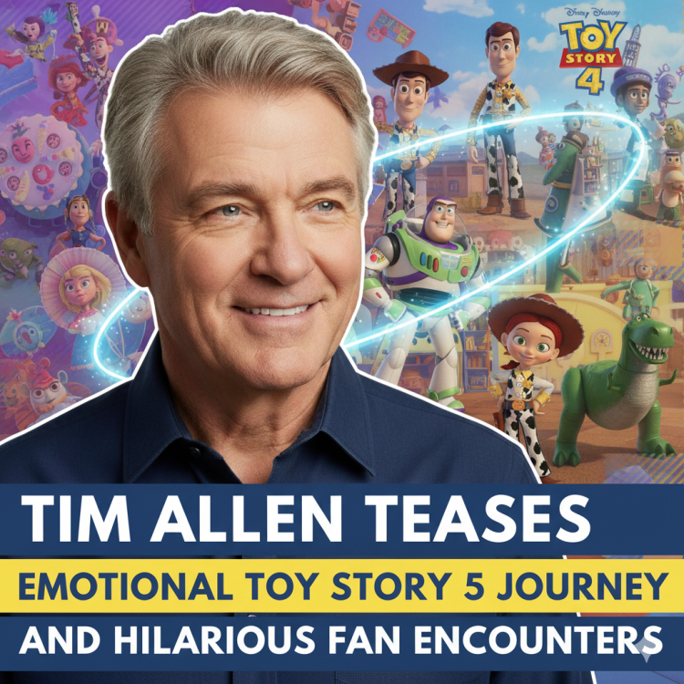 Tim Allen Teases Emotional Toy Story 5 Journey and Hilarious Fan Encounters