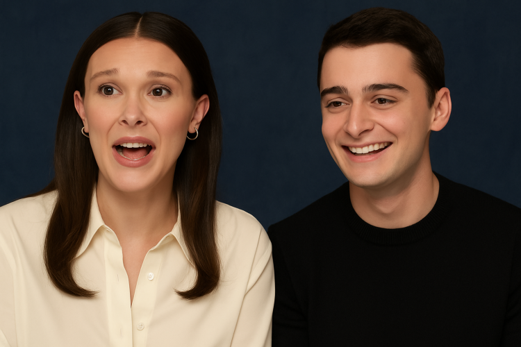 Millie Bobby Brown Jokes Noah Schnapp’s Texts Are “Scary” Ahead of Stranger Things Finale
