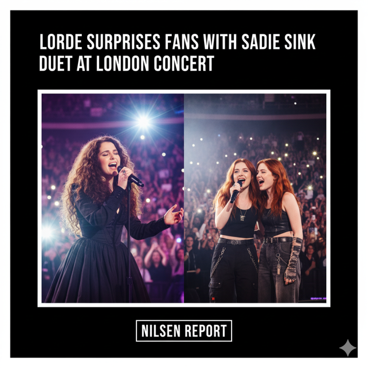 Lorde Surprises Fans with Sadie Sink Duet at London Concert
