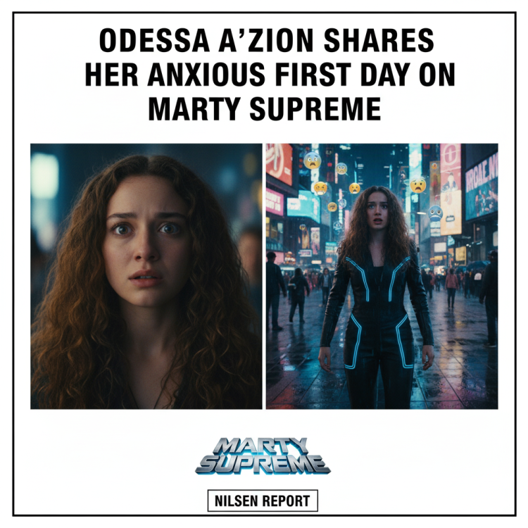Odessa A’zion Shares Her Anxious First Day on Marty Supreme