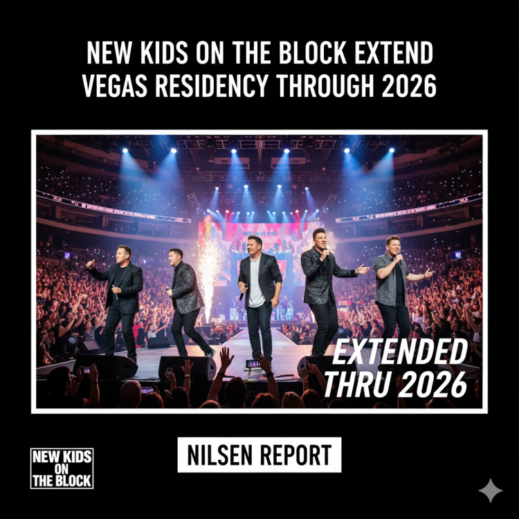 New Kids on the Block Extend Vegas Residency Through 2026