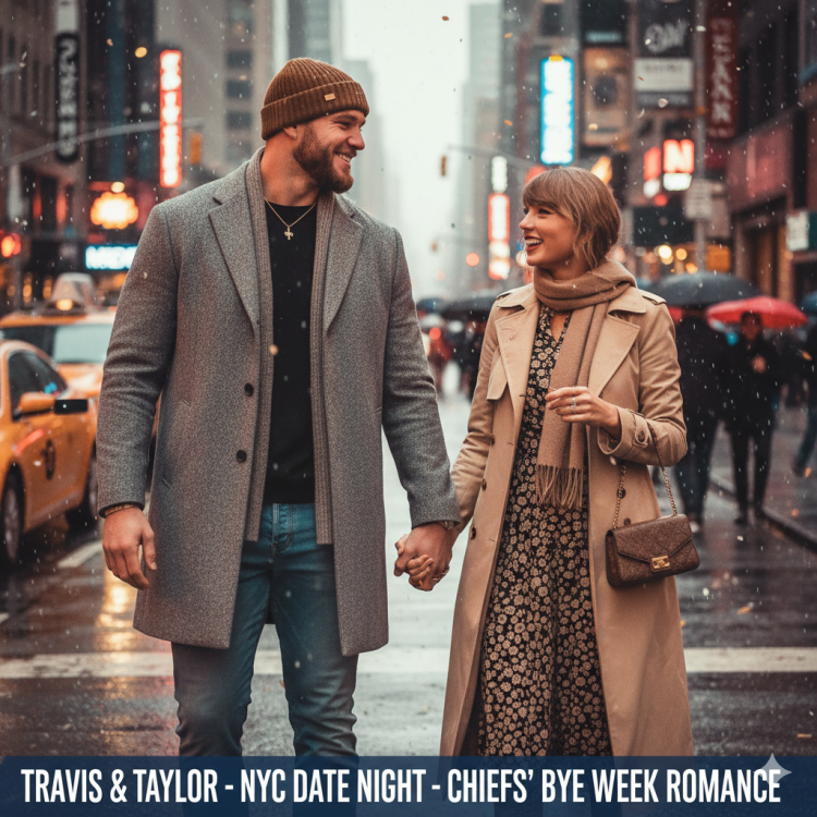 Travis Kelce and Taylor Swift Enjoy a Whirlwind NYC Date Night Amid Chiefs' Bye Week