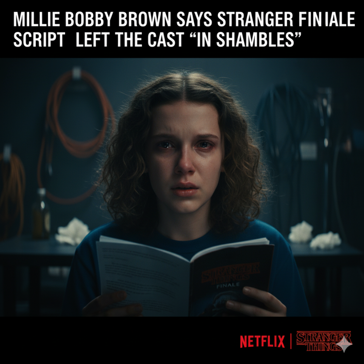 Millie Bobby Brown Says Stranger Things Finale Script Left the Cast “In Shambles”