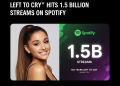 Ariana Grande’s “No Tears Left to Cry” Hits 1.5 Billion Streams on Spotify