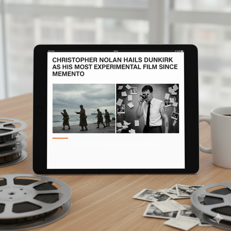 Christopher Nolan Hails Dunkirk as His Most Experimental Film Since Memento
